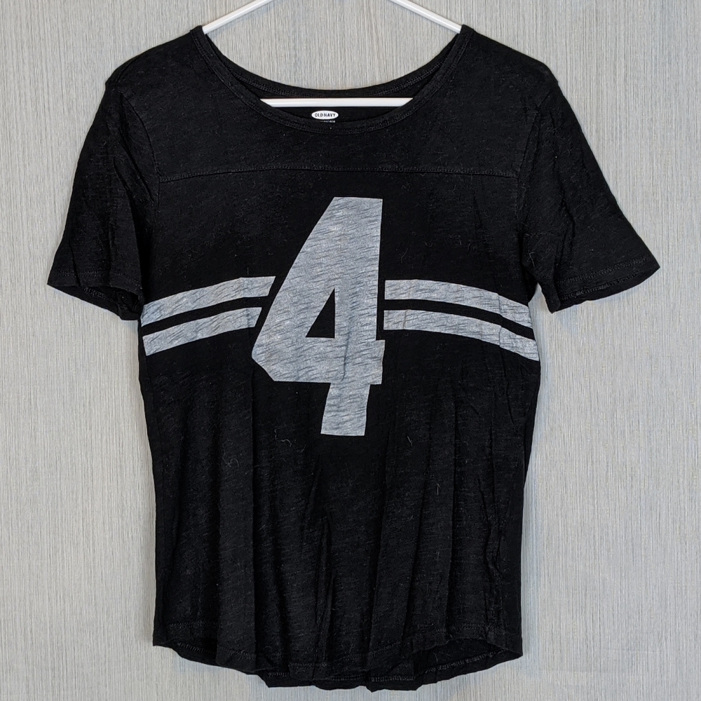 Old Navy Short Sleeve Football Tee Women's XS